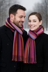 COLLEZIONE ALESSANDRO Wollschal Farbstreifen, (1-St), in günstig online kaufen