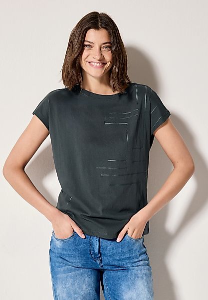 Cecil T-Shirt, mit Folien Print günstig online kaufen