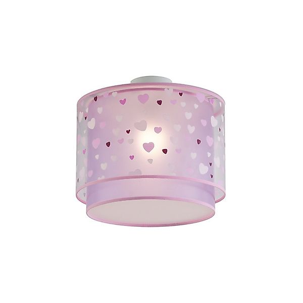 Qazqa Deckenleuchte Harrie, ohne Leuchtmittel, E27, Rosa, Für Kinder, Stahl günstig online kaufen
