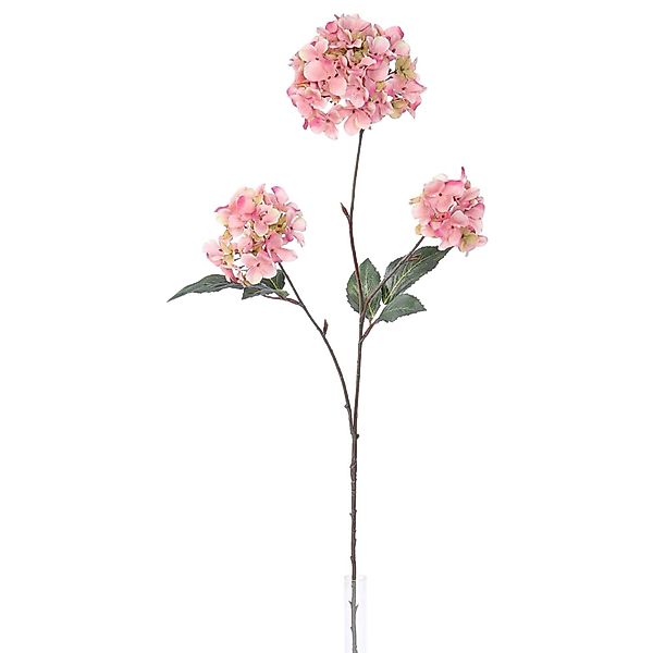 Kunstblume Hortensie Pink 85 cm günstig online kaufen