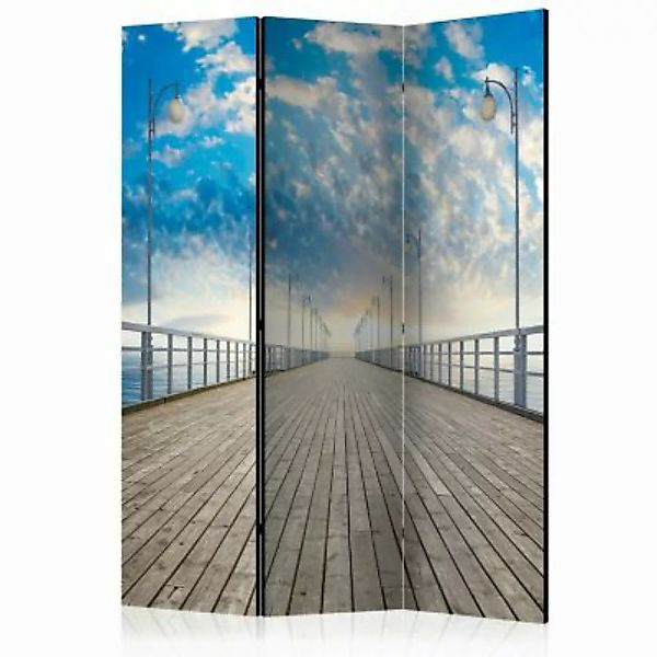 artgeist Paravent The  pier [Room Dividers] mehrfarbig Gr. 135 x 172 günstig online kaufen