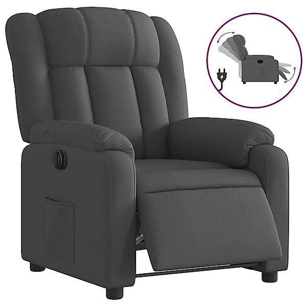 vidaXL Relaxsessel Elektrisch Dunkelgrau Stoff 3205293 günstig online kaufen