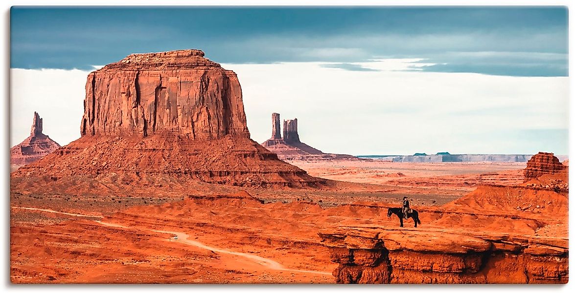 Artland Wandbild "Colorado - Utah Monument Valley", Amerika, (1 St.), als L günstig online kaufen