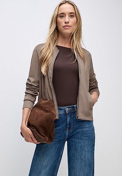 STREET ONE Blouson Velour mit Taschen günstig online kaufen