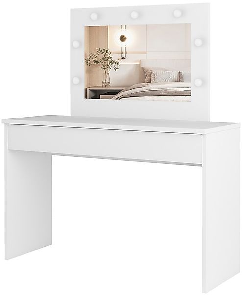 Home affaire Schminktisch »Eva, Frisiertisch Kosmetiktisch 1 Schublade«, (F günstig online kaufen