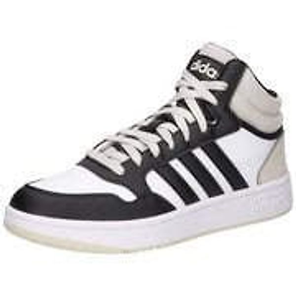 adidas Hoops 3.0 Mid Sneaker Herren weiß|weiß günstig online kaufen