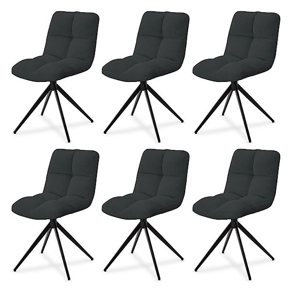 Juskys Esszimmerstuhl Dallas (6 St), 6er günstig online kaufen