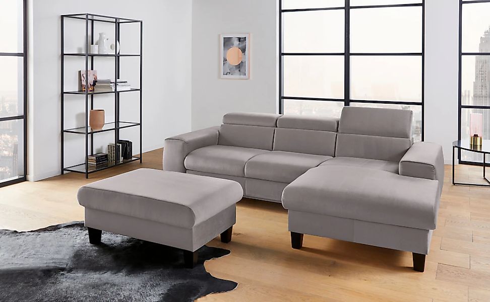 COTTA Polstergarnitur "Morven L-Form", (Set), Set bestehend aus: Ecksofa mi günstig online kaufen