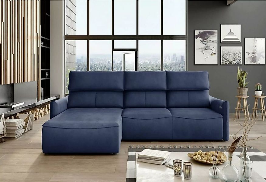 JVmoebel Ecksofa, Eck Design Modern Sofas Ecksofa L-Form Sitz Textilsofa Co günstig online kaufen