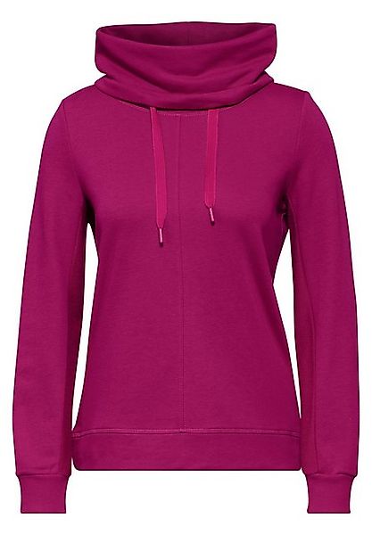 Cecil Sweatshirt Long Sweatshirt w. big collar günstig online kaufen