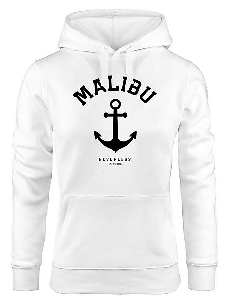 Neverless Hoodie Hoodie Damen Anker Malibu Anchor Kapuzen-Pullover Neverles günstig online kaufen