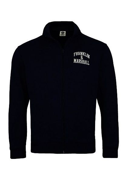 Franklin & Marshall Sweatjacke Jacke Sweat jacket mit Stehkragen und Logo-P günstig online kaufen
