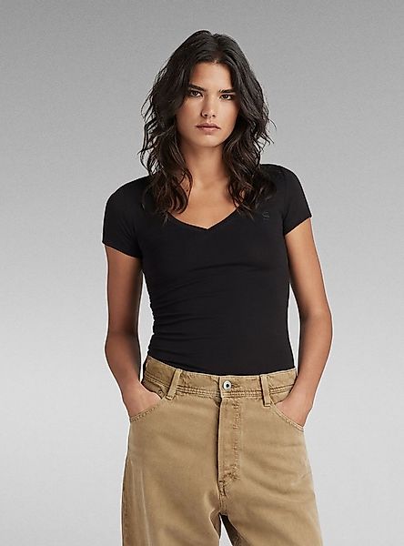 G-STAR T-Shirt Base V-Neck Cap Top günstig online kaufen