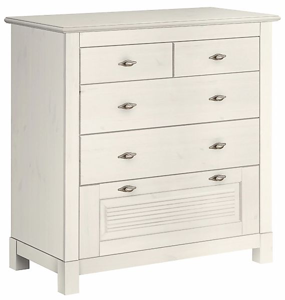 OTTO home Schubkastenkommode "Rauna" aus massiver Kiefer mit 5 Schubladen, günstig online kaufen
