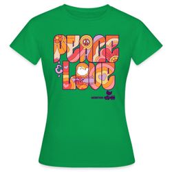 Spreadshirt T-Shirt Woodstock Peace Love Hippie günstig online kaufen