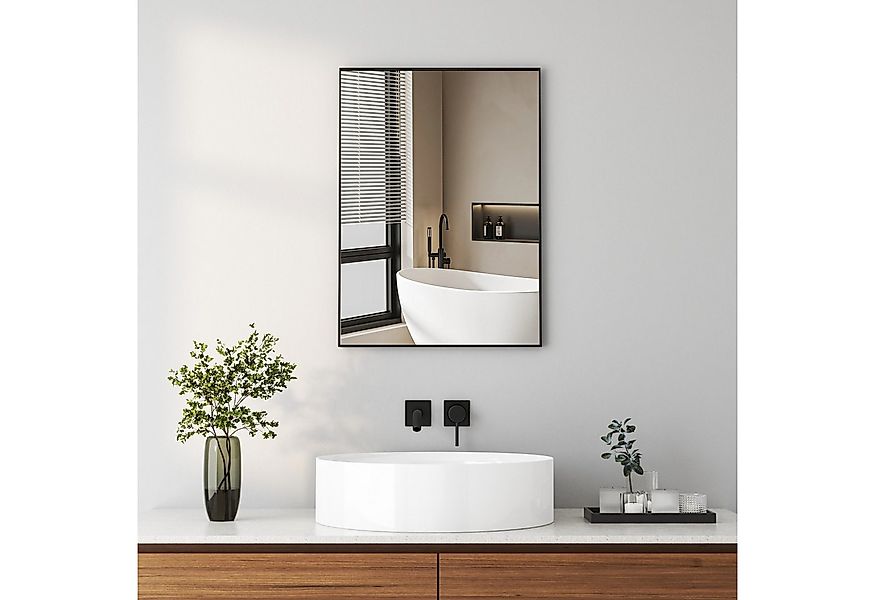 Hopibath Wandspiegel für Schlafzimmer Spiegel Eckig für Wohnzimmer Flur Gar günstig online kaufen