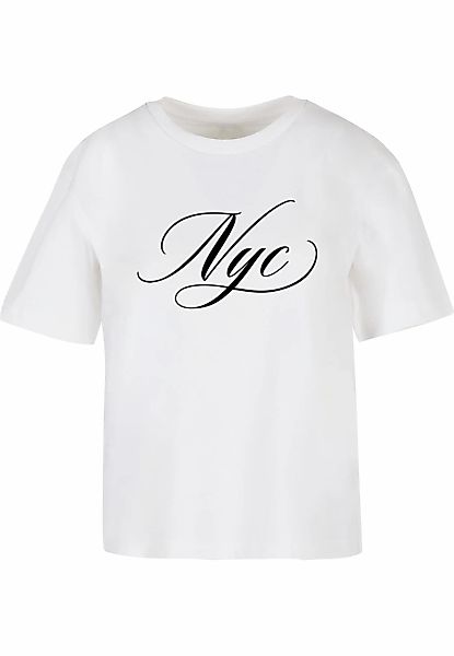 Miss Tee T-Shirt "Miss Tee NYC Calligraphy Letters Tee" 1 Stk. günstig online kaufen