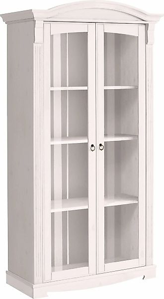 Home affaire Vitrine "Anna", (Gesamtmaße (B/T/H): ca. 97/46/188 cm), mit Gl günstig online kaufen