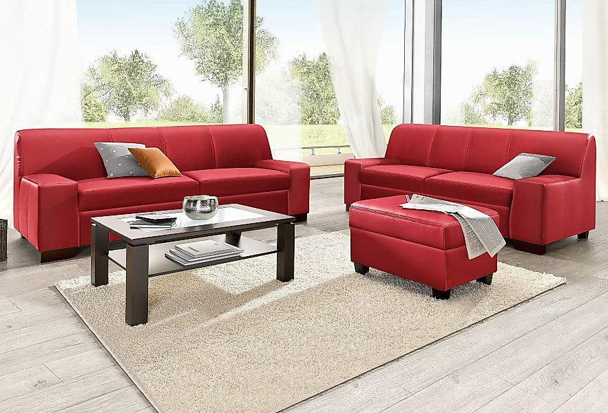 DOMO collection Polstergarnitur "Norma", (Set, 2 tlg.), bestehend aus je ei günstig online kaufen