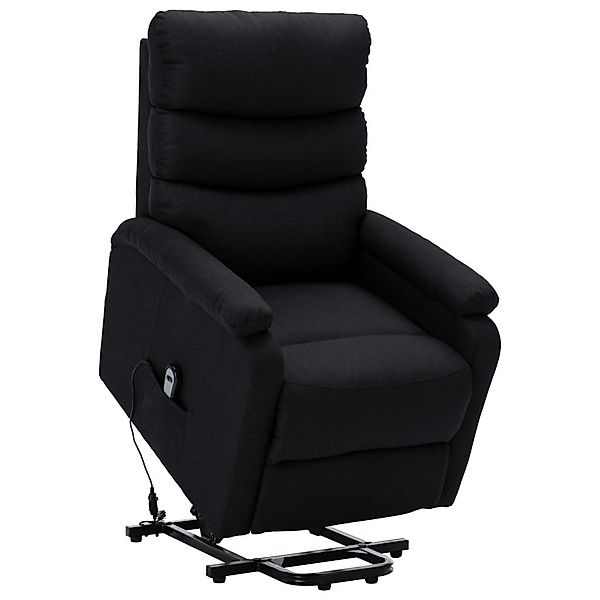 vidaXL Sessel Aufstehsessel Schwarz Stoff (1-St) günstig online kaufen