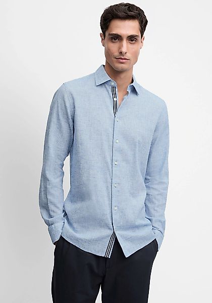 Cinque Langarmhemd "CISTEVEN" in sommerlichen Leinenmix günstig online kaufen