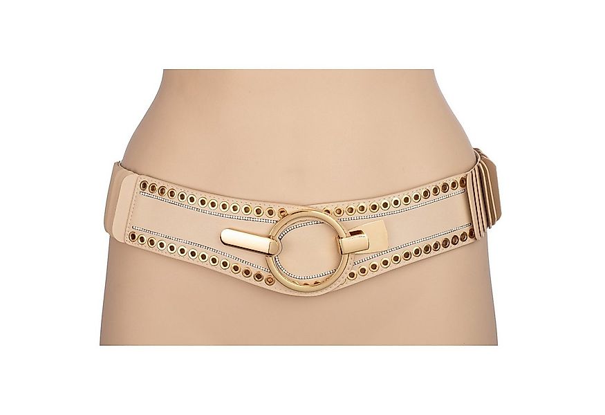 Cassandra Accessoires Taillengürtel "Eyelet" Stretchgürtel mit Ringverschlu günstig online kaufen