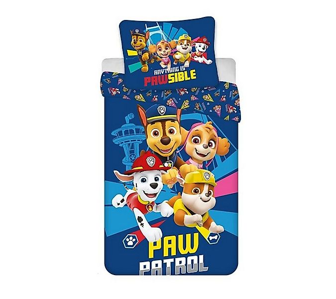 PAW PATROL Bettwäsche Anything is PAWssible, Material-Mix, 2 teilig, Kinder günstig online kaufen