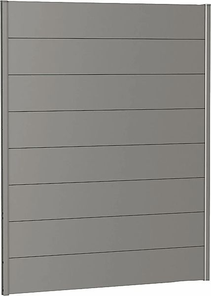 Biohort Sichtschutzelement 8 Metall-Paneele und 2 Führungsschienen, LxH: 14 günstig online kaufen