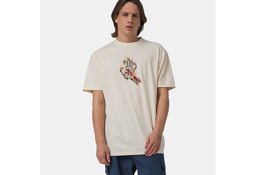 Santa Cruz T-Shirt BURNT BONE HAND T-SHIRT (1-tlg) günstig online kaufen