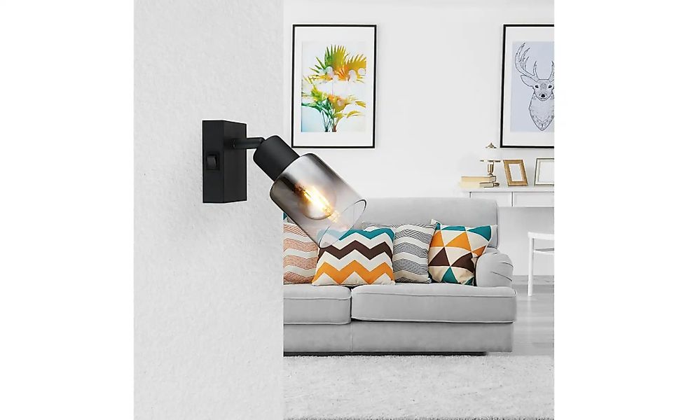 Globo Lighting Deckenleuchte   ¦ schwarz ¦ Maße (cm): B: 7 H: 16 Lampen & L günstig online kaufen