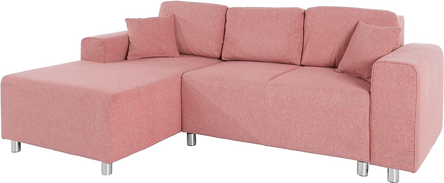 Home affaire Ecksofa "Györ" L-Form, wahlweise mit Bettfunktion und Bettkast günstig online kaufen
