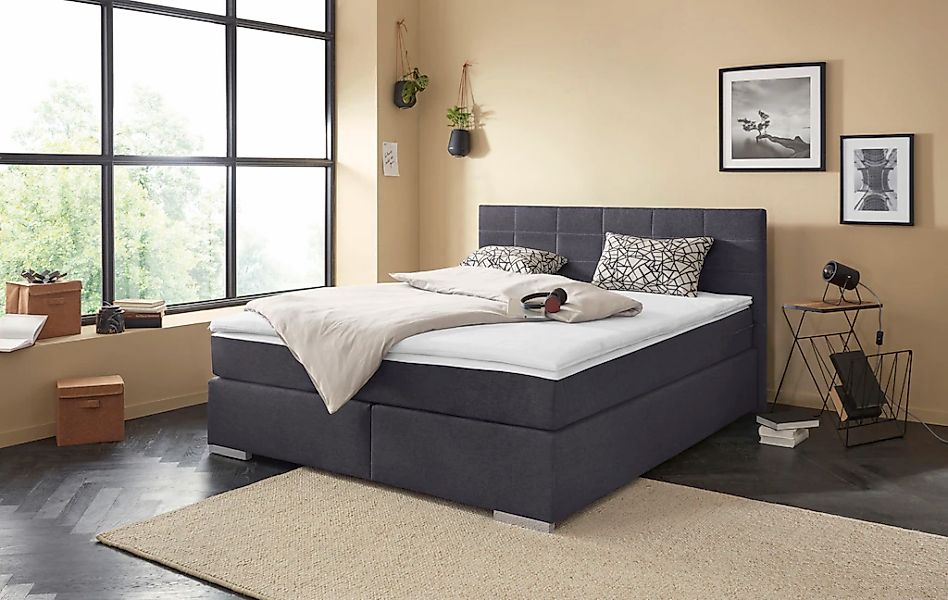 COTTA Boxspringbett "Simba" Topseller wahlweise mit oder ohne Matratze und günstig online kaufen