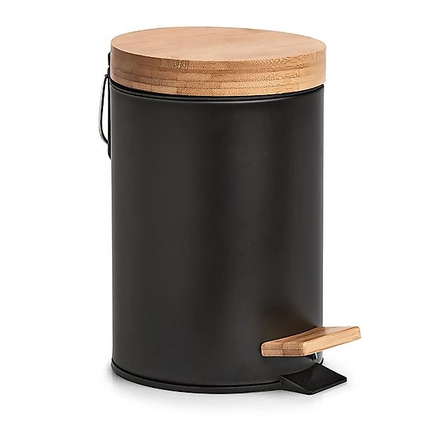 Zeller Kosmetikeimer Metall Schwarz 3, günstig online kaufen