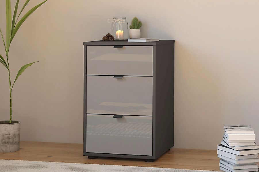 WIEMANN Nachtkonsole "Nizza" Set, 2 Stk. tlg. vormontiert, mit Soft-Close u günstig online kaufen