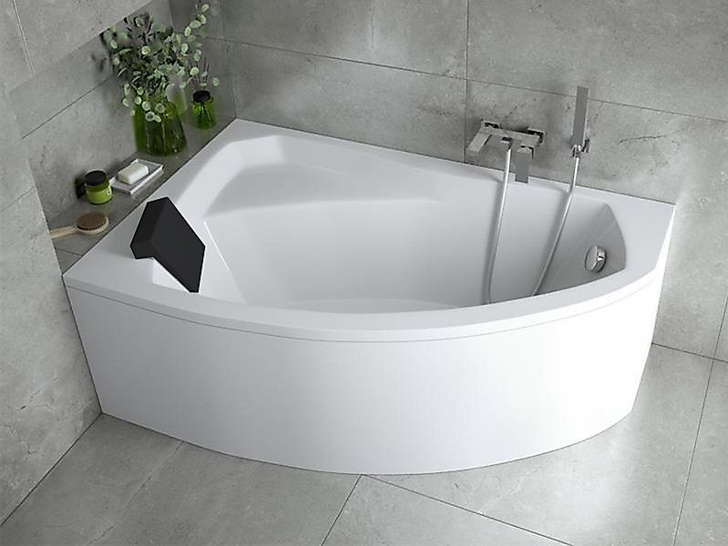 KOLMAN Badewanne Eckbadewanne Rima 130x85, (Links/Rechts), Ablaufgarnitur & günstig online kaufen