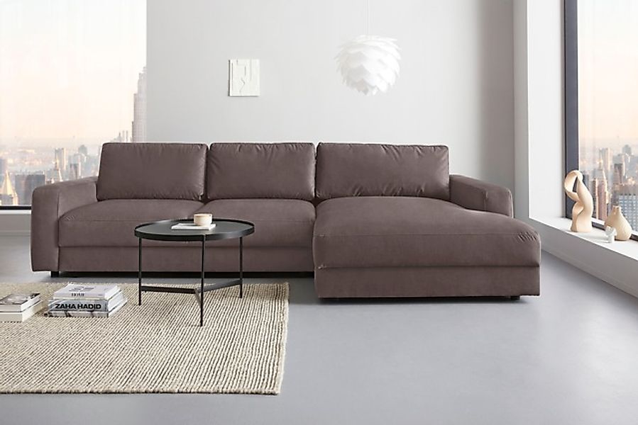 Home affaire Ecksofa »Bloomfield, elegant, viel Platz, Mega Couch, Breite 3 günstig online kaufen