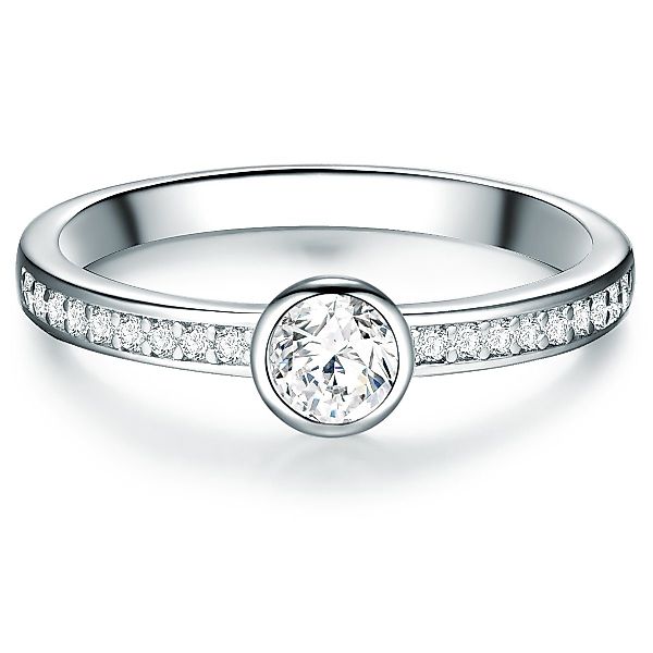 Trilani Silberring silber, mit Zirkonia im günstig online kaufen