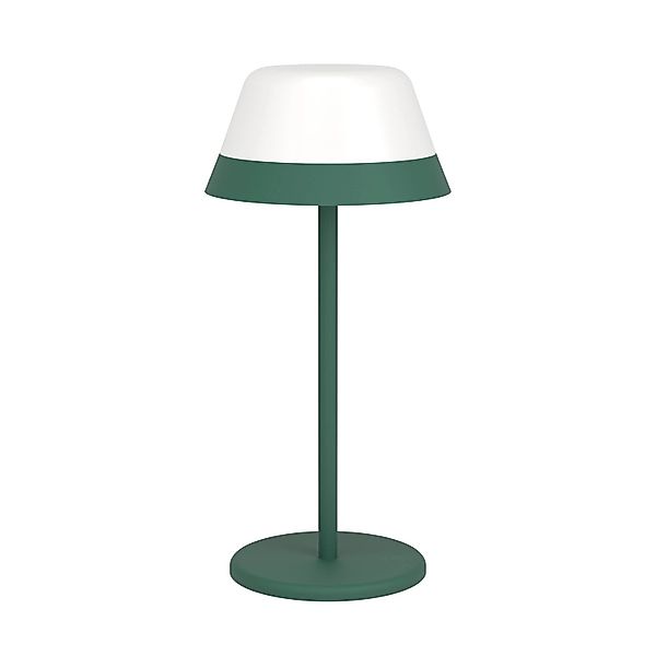 EGLO LED Außen-Tischlampe Meggiano Grün-Weiß kabellose Touch-Funkt. RGBW IP günstig online kaufen