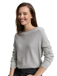 TOM TAILOR Strickpullover mit U-Boot Ausschnitt günstig online kaufen