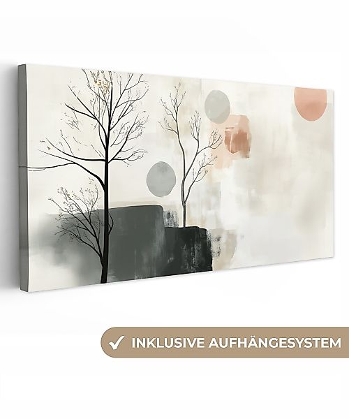 OneMillionCanvasses® Leinwandbild Panorama Wabi sabi - günstig online kaufen