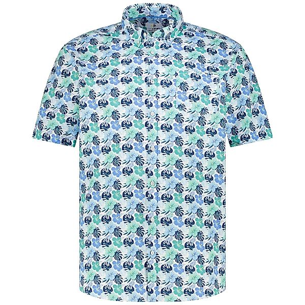 Pfundskerl Freizeithemd aus Baumwolle Farbe blaugrün Größe: 6XL günstig online kaufen