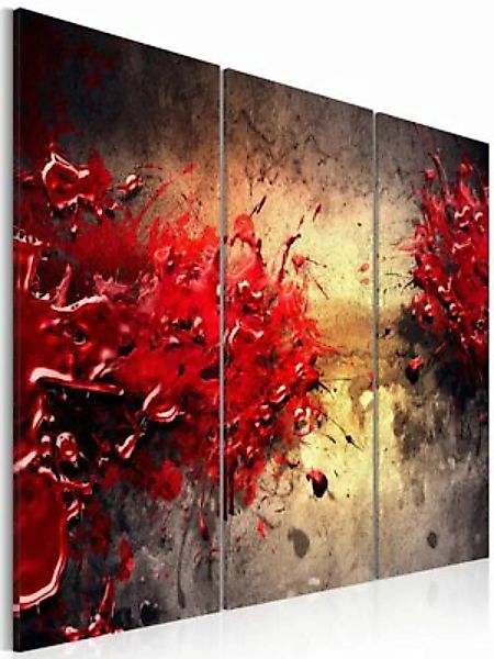 artgeist Wandbild Roter Splash mehrfarbig Gr. 60 x 40 günstig online kaufen