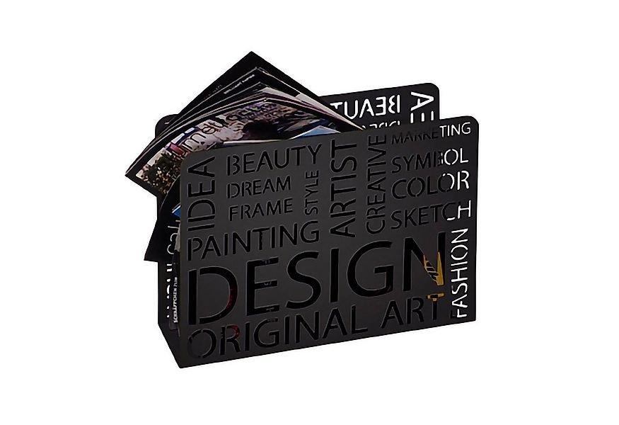 HAKU Zeitungsständer HAKU Möbel Zeitungsständer - schwarz - H. 26cm x B. 35 günstig online kaufen