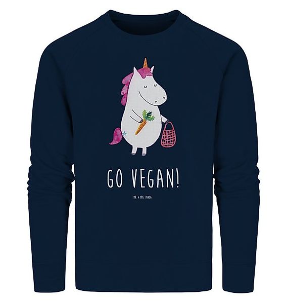 Mr. & Mrs. Panda Longpullover Einhorn Vegan Größe S - French Navy - Geschen günstig online kaufen