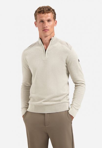 NO EXCESS Stehkragenpullover No Excess Strukturierter günstig online kaufen