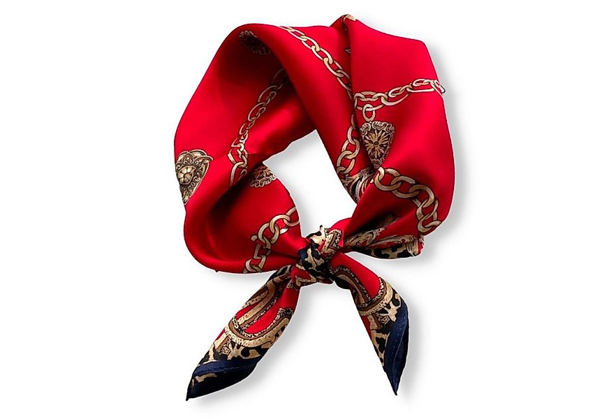 FOUORTUNATE-BEE Nickituch Quadratisches Nickituch Damen, Elegantes Nickituc günstig online kaufen