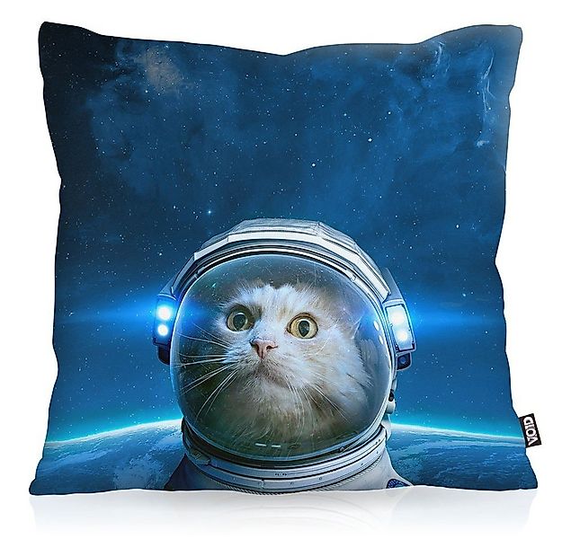 VOID Kissenbezug, Space Cat Outdoor Indoor galaxie hipster katze meme astro günstig online kaufen