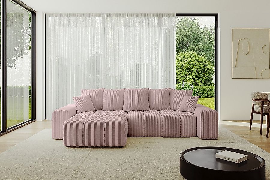 ALTDECOR Ecksofa ENIL-L, Couch mit Schlaffunktion, günstig online kaufen