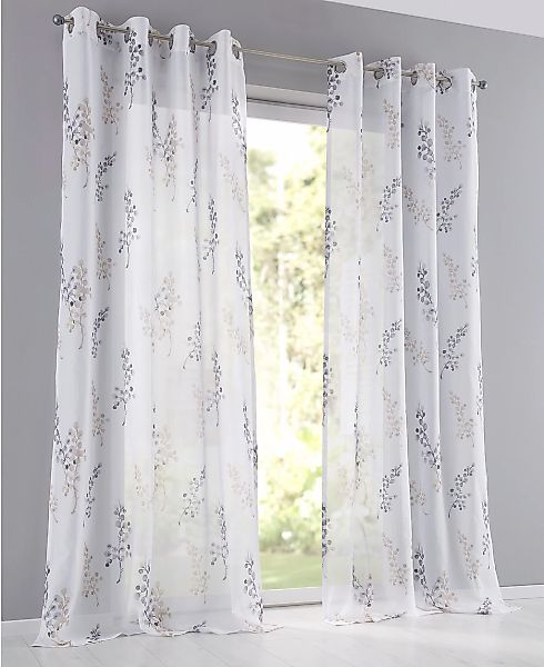 Kutti Vorhang "Danny" Ösen 1 Stk. tlg. Polyester, pflegeleicht, bedruckt günstig online kaufen