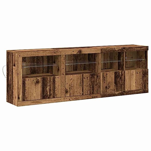 vidaXL Sideboard Altholz 202 x 37 x 67 cm Holzwerkstoff 3333112 günstig online kaufen